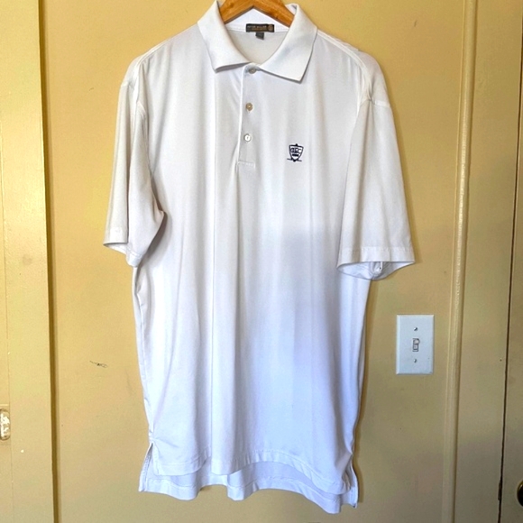 Peter Millar White Polo Shirt - Picture 1 of 8